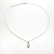 Opal Kette aus Silber Halsketten KOOMPLIMENTS 