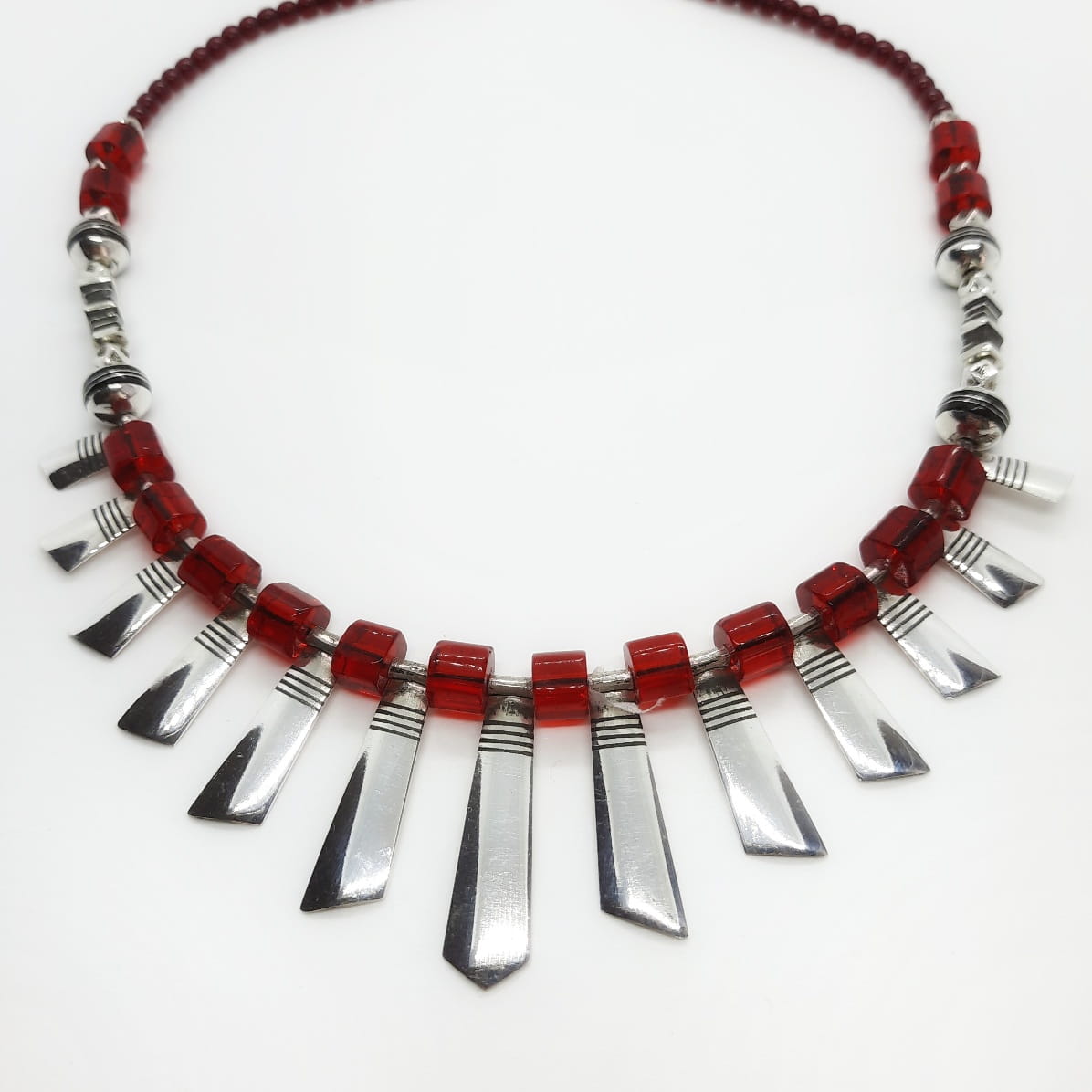 Silber Halskette, handgefertigt von den Tuareg - AMAZIGH Halsketten KOOMPLIMENTS 