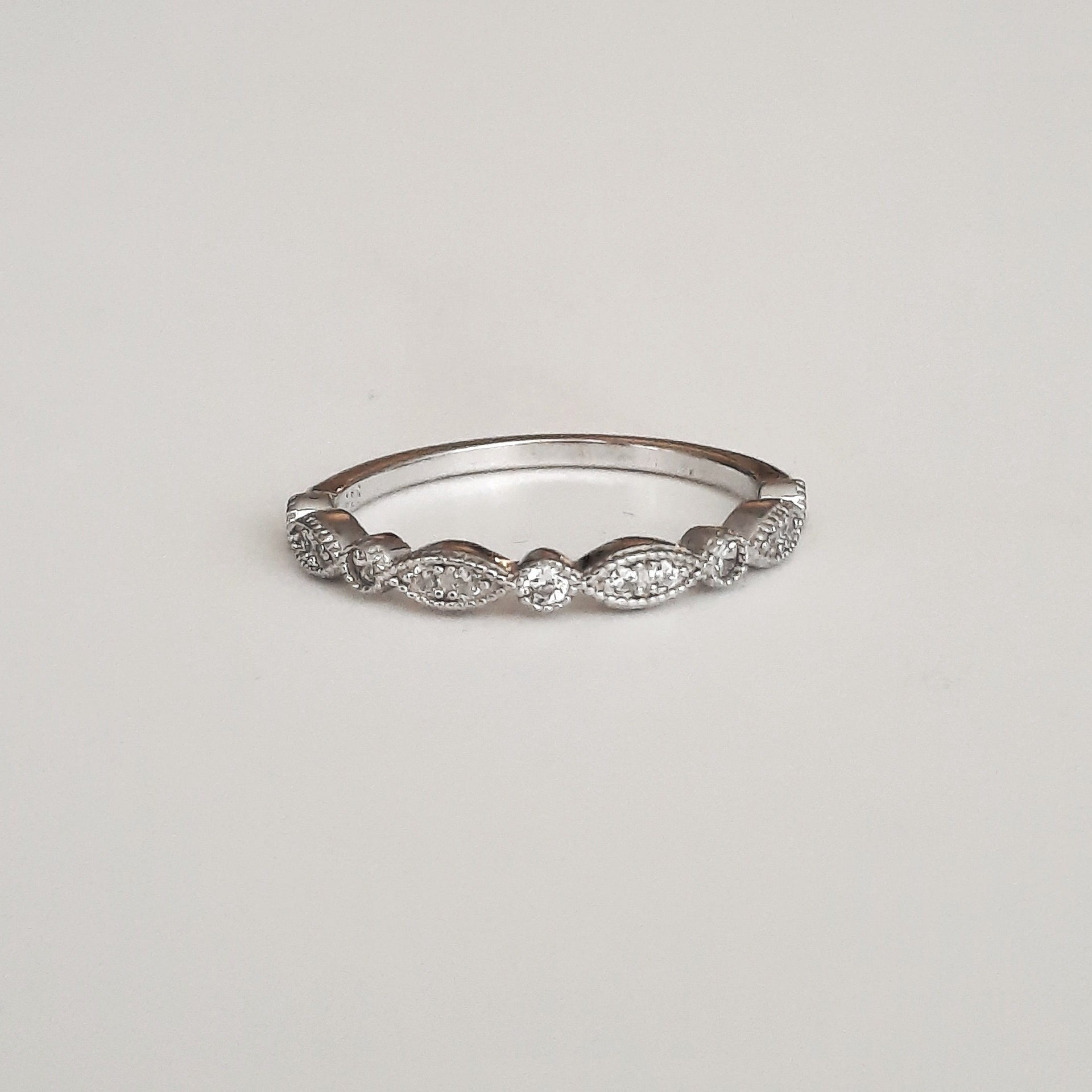 Zirkonia-Ring aus echtem 925 Silber - Princessa Ringe KOOMPLIMENTS
